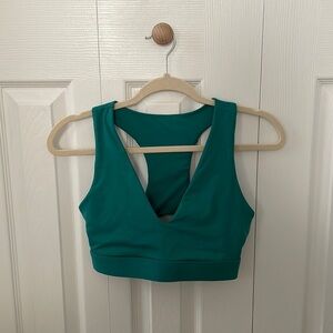 Fabletics Green Sports Bra